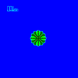 (DAllen) Cross Hair Flower